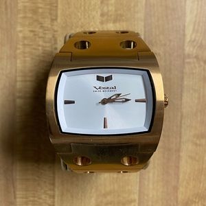 Vestal Destroyer Gold Watch